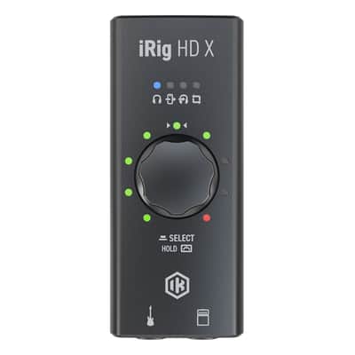 IK Multimedia iRig HD X Universal Guitar/Livestreaming Audio Interface Open Box image 1