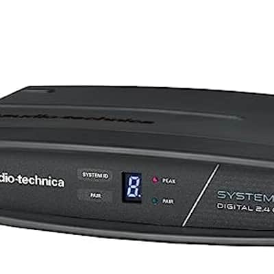 Audio-Technica ATW-1101/H92 System 10 Digital Wireless Headset Microphone System 2010s - Black image 2