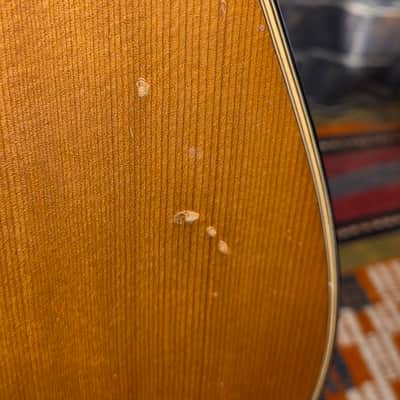 Vintage Japan 1980s Alvarez 5071 Acoustic Guitar Natural w/ OHSC image 10