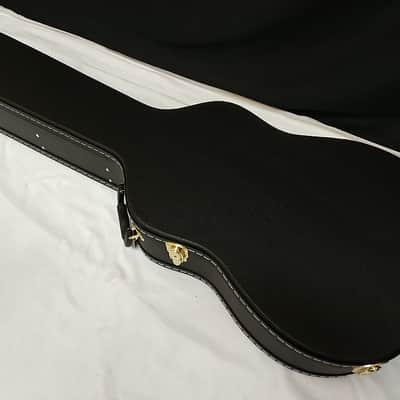 LUNA Woodland Bamboo Dread Acoustic Guitar NEW w/ Case image 7
