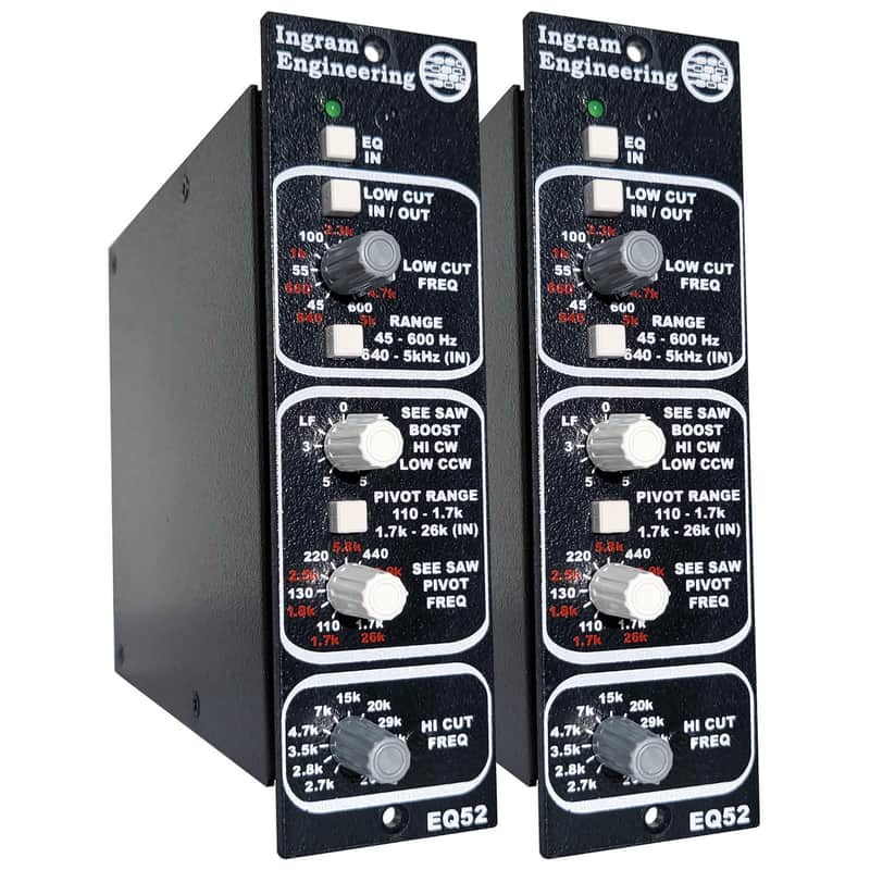Ingram Engineering EQ52 500-Series Equalizers (Stereo Pair) image 1
