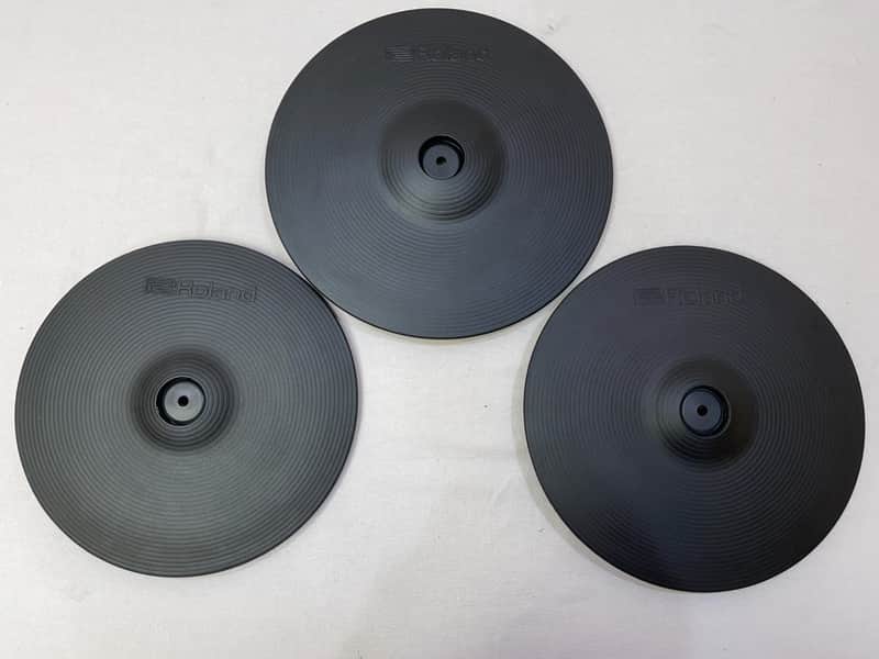 Roland THREE CY12C + CY13R Crash Ride V-Drum Cymbal PACKAGE CY-12C