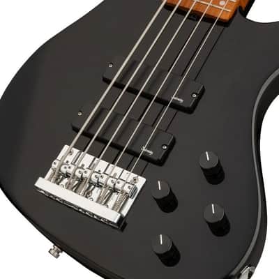 Sadowsky MetroExpress 5-String 24-Fret Modern Bass Roasted Maple Fingerboard 5-String High Polish, Solid Black image 6