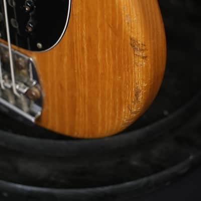1980 Fender Era LEFTY Music Man Stingray electric bass guitar all original STRING THROUGH BODY + HSC image 8