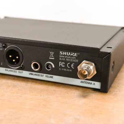 Shure SLX4 Wireless Receiver - L4 Band: 638-662 MHz (NO POWER SUPPLY) CG0100W image 6