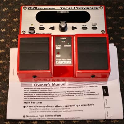 その他 VE-20 VocalPerformer Boss VE-20 Vocal Effector Performer Vocal Processor Multi-Effects