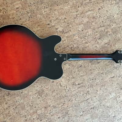 Harmony H66 Vibrajet 1961 - Red Sunburst image 2