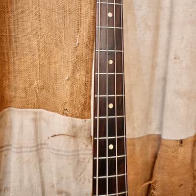 Fender Mustang Bass Guitar 1970 - Competition Red image 4