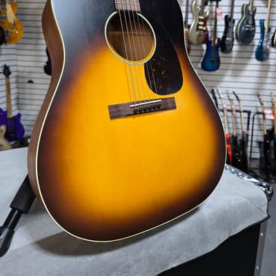 Martin DSS-17 Acoustic Guitar - Whiskey Sunset w/Gig Bag & PLEK*D #895 image 1