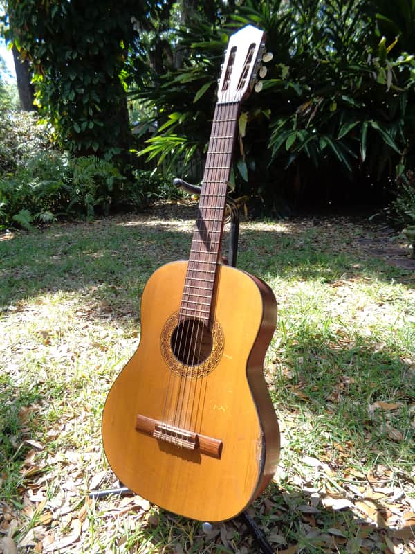 Vintage Meifter (Herbert Schaffner) Classical Flamenco Guitar Made in Germany image 1