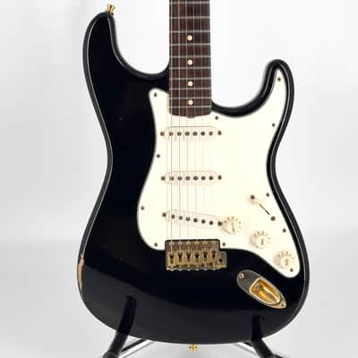 2004 Fender Custom Shop 1960 Stratocaster Relic – Black image 4