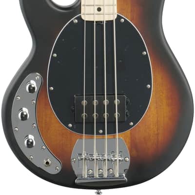Sterling by Music Man SUB StingRay Electric Bass, Left-Handed, Vintage Sunburst image 2