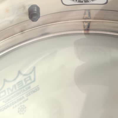 Tama Warlord Collection Spartan 6x14" Stainless Steel Snare Drum 2000s - Steel image 8