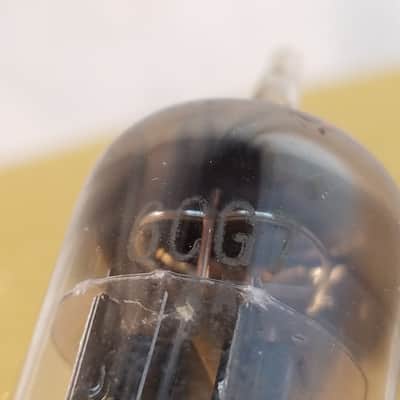 Tung-Sol etc. Matched Pair (2) black plate 6CG7 tNOS AT1000 TESTED Vacuum Tubes dual triode 1954-1960 image 17