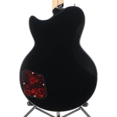 D'angelico Deluxe Atlantic - Solid Black, Expert Setup (P9) (01001) image 2