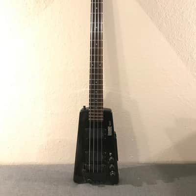 Hohner Headless Bass B2ADB B2A w/ Drop-Bridge 80s Black image 2