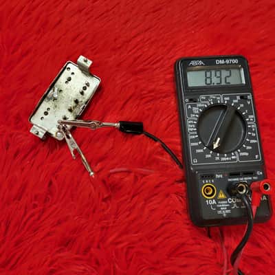 1990's - '2000's Gibson 496R Nickel Covered Humbucker - 8.92K ohm - Ceramic Magnet - Made in USA image 10