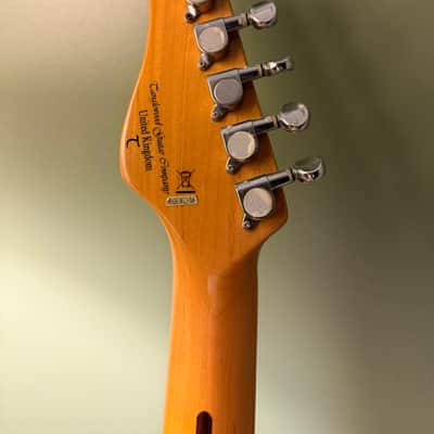 Tanglewood Signature TSB 57 Strat Style Electric Guitar In White image 7