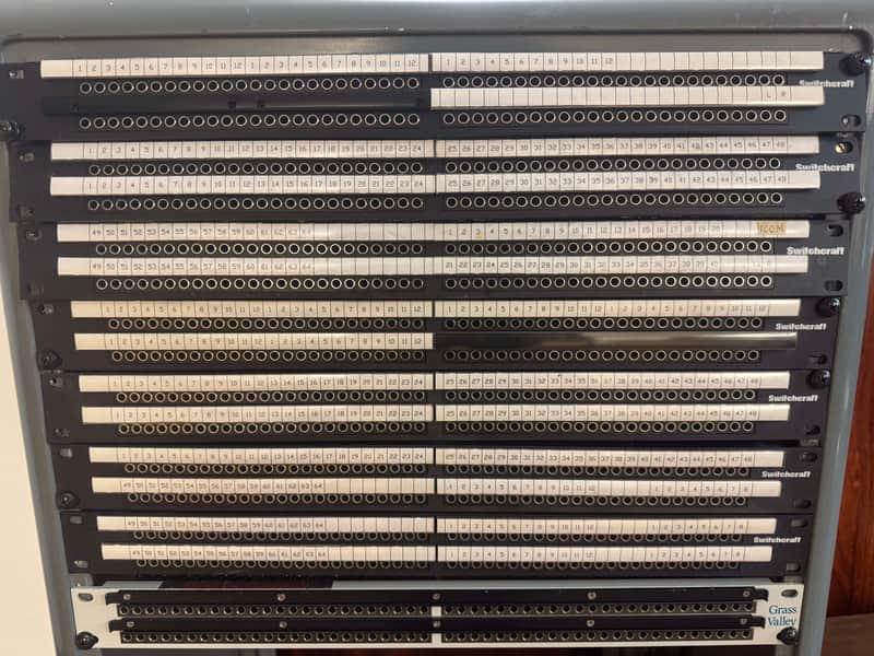 Switchcraft TT Patchbay – 96 Points (2x48) – Solder Lugs – Full Normalled (7 pieces or 1) image 1