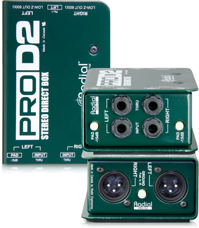 Radial Engineering ProD2 Direct Box - Passive *AUTHORIZED DEALER image 1