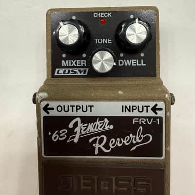 Boss Roland FRV-1 Fender ‘63 Spring Reverb Digital Guitar Effect Pedal + Box image 3