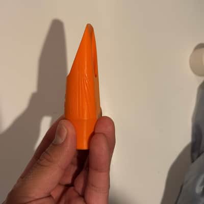 Syos  Alto Saxophone Lava Orange 7 top opening  2020-2023 - Spark image 3