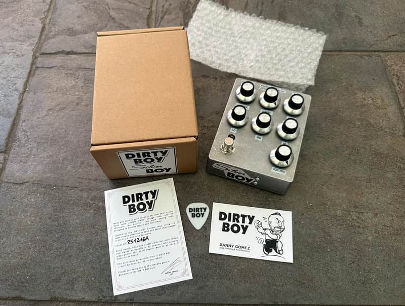 Dirty Boy - DB Custom Pedals - SilverBOY Preamp ( Blues Saraceno / Danny Gomez - Dirty Boy ) image 1