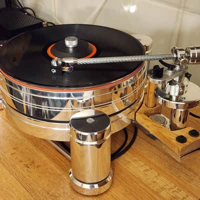 MINT Acoustic Solid "EDITION" Turntable + WTB 213 Arm + Quintet Black S + Custom Plinth/Dust Cover image 10