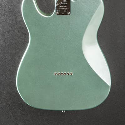 Fender American Professional II Telecaster Deluxe - Mystic Surf Green w/Maple image 4