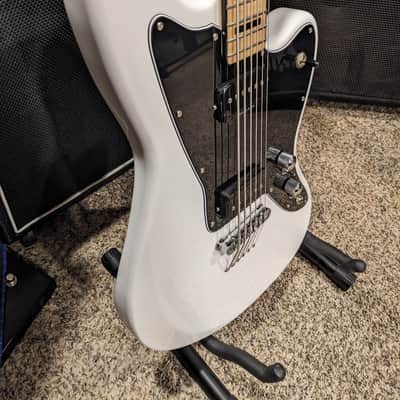 SubZero Rogue VI 30"-scale Baritone / Bass VI - Tuned E-E @ Bass Octave - Seymour Duncan P-Rails Pickups with Custom Switching, Locking Tuners & Brass Nut image 9