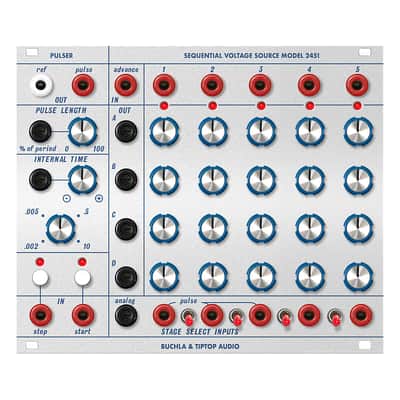 TipTop Audio 245t Sequential Voltage Source Eurorack Module (Buchla) image 6