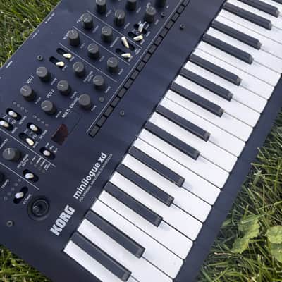 Korg Minilogue XD 2019 - Present - Black EXC++ WITH Decksaver, Box, etc