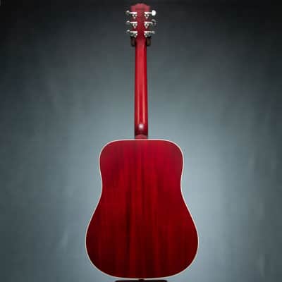 Gibson Hummingbird Special Acoustic Electric Guitar - Satin Vintage Cherry Burst - 23255100 image 6