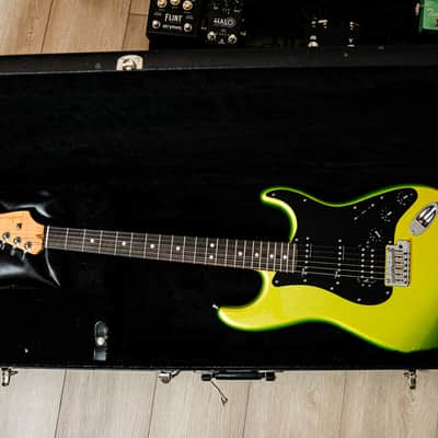 Fender American Ultra II Stratocaster HSS Solar Flare Ebony Board image 10
