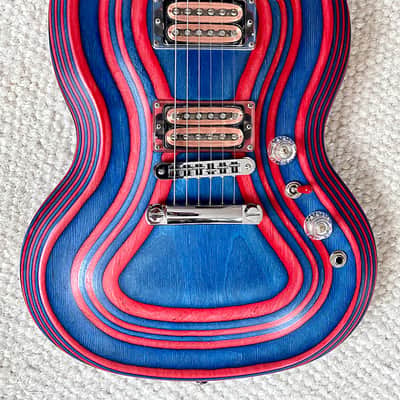 Gibson Zoot Suit SG 2010 - 2011 - Red and Blue Bild 1