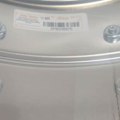 Ludwig LM402 Blue/Olive Badge 6.5x14" Supraphonic 10-Lug Aluminum Snare Drum | NEW Authorized Dealer image 13