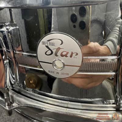 RARE!! Star Imperial 14x5 Steel Snare Drum (Pre-Tama) 1970 image 12