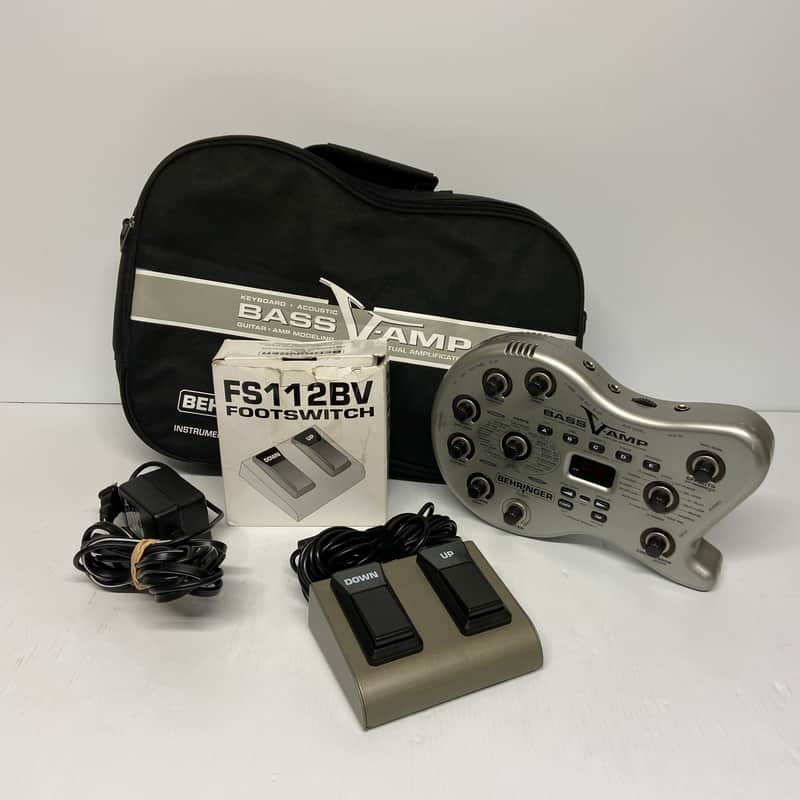 Behringer Bass V-Amp Multi-Effect and Amp Modeler 2000s - Silver image 1
