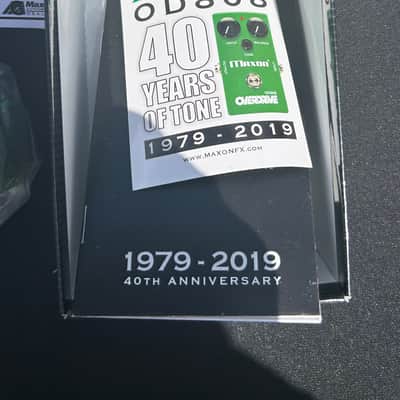Maxon OD-808 Overdrive 40th Anniversary 2019 - Green image 6
