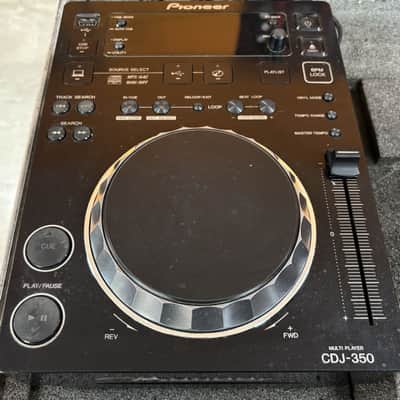 Pioneer CDJ-350 Black Player multimediale con supporto rekordbox nero image 3