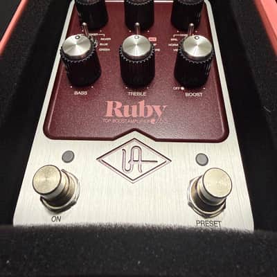 Universal Audio Ruby ’63 Top Boost Amplifier 2022 - Present - Ruby / Silver image 2