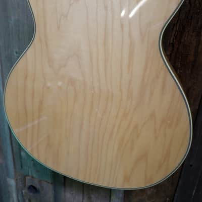 Cort BECK-6 Joe Beck Signature w/ Charlie Christian style Pickups early 2000's - Natural w/ Hard Case image 23