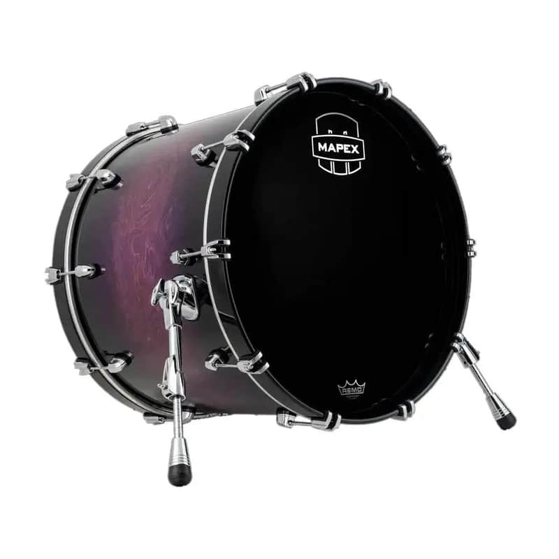 Mapex Saturn VI Bass Drum 20x16 (Without Bass Drum Mount) - Royal Purple Burst image 1