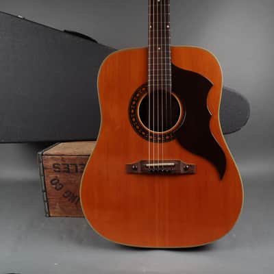 Vintage Eko Ranger VI Dreadnought Acoustic Made In Italy | Reverb