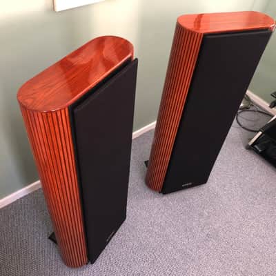 Infinity Kappa 8 Vintage Speakers ~FULLY RESTORED~ Piano Finish ! LOOK ! image 16