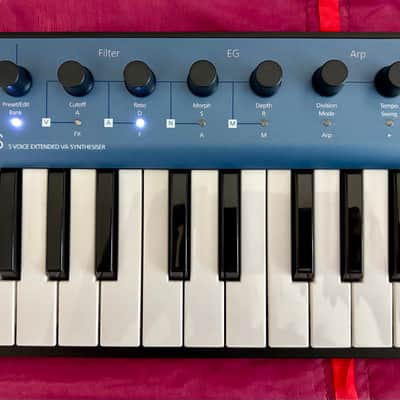 Modal Electronics COBALT5S 5-Voice Extended Virtual Analog Synthesizer 2022 - Present - Blue / Black image 3