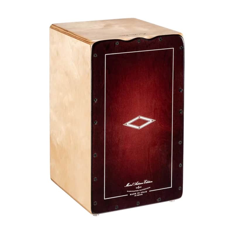 Meinl Percussion Artisan Edition Cajon Soleá Line, Dark Red Burst image 1