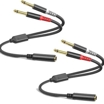 3 FT - Mogami 2524 Guitar Extension Cable - Neutrik NJ3FC6-B
