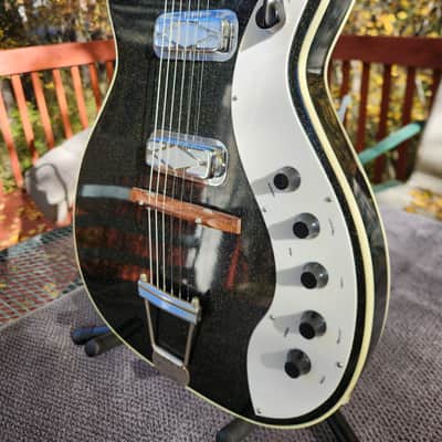 Silvertone Jupiter 1423 1960's - Black image 2