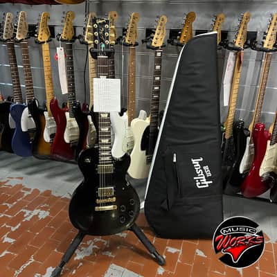 Gibson   Les Paul Studio Ebony Repaired Hea DS Tock image 3